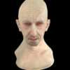 Realistic bald elderly man silicon mask front view